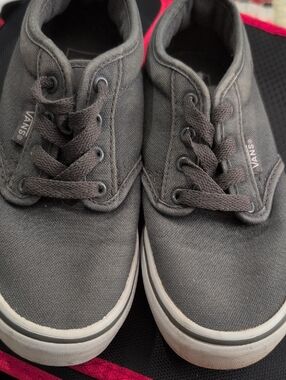 Vans Kids Classic Canvas Sneakers - Charcoal Gray
